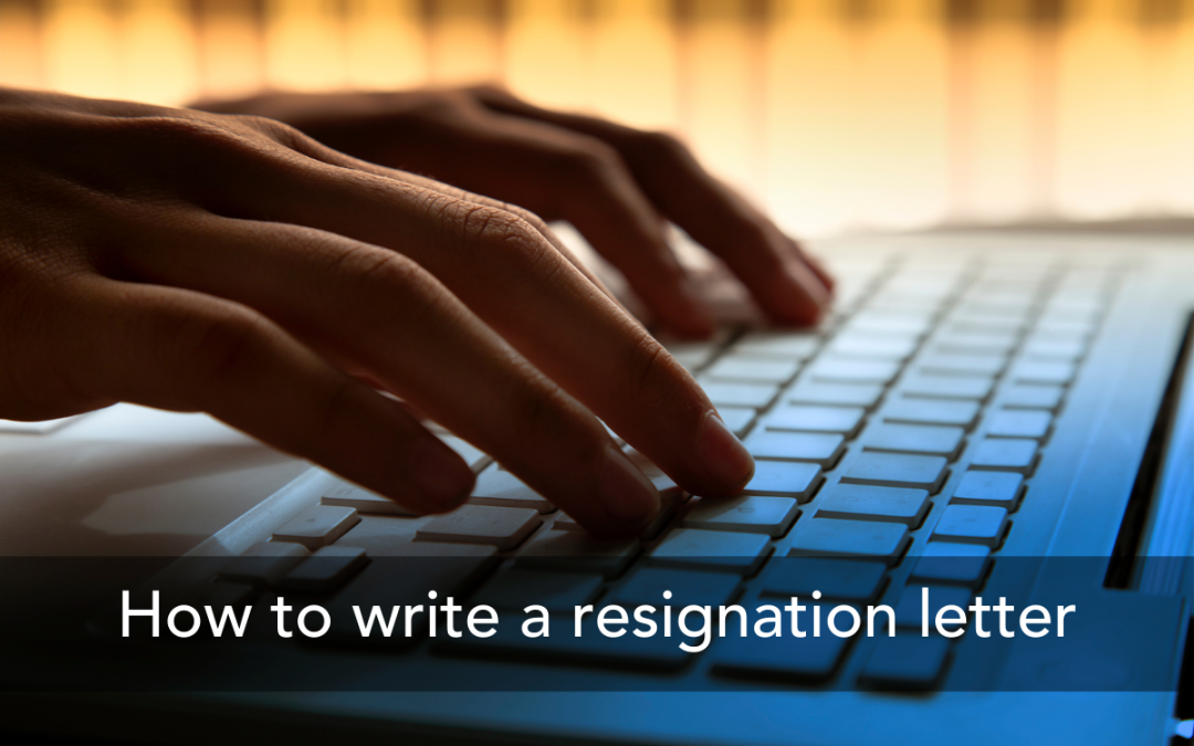 resignation letter | The Employment Solicitor